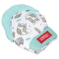 thumbnail image 3 of Nuby Aqua Owl Teething Mitten with Travel Bag, 3 of 6
