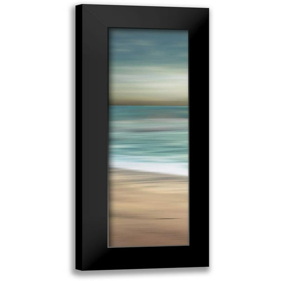 Venter, Tandi 7x14 Black Modern Framed Museum Art Print Titled - Ocean Calm I