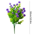 thumbnail image 3 of Horivan Artificial Outdoor Flowers Fake Green Shrubs Plants for Garden Porch Decoration, UV Resistant Faux Greenery for Home Exterior Decor, 3 of 9