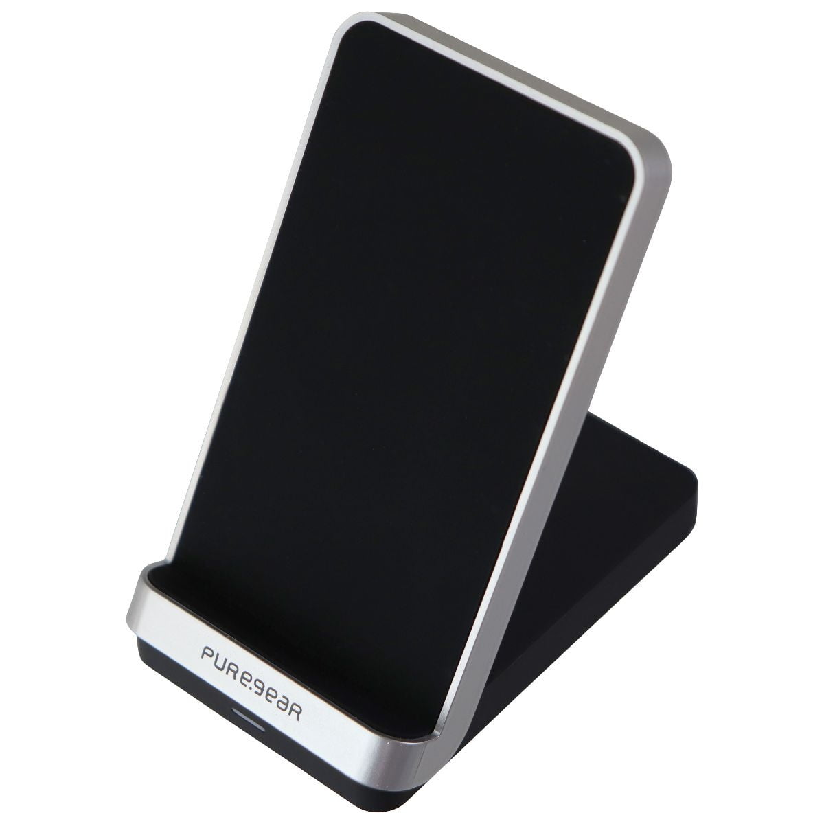 PureGear 5V/2A Fast Wireless Charging Stand for Qi Devices Black