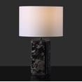 thumbnail image 2 of Safavieh Couture Zahra 23" Powder Coating Table Lamp, Black, 2 of 12