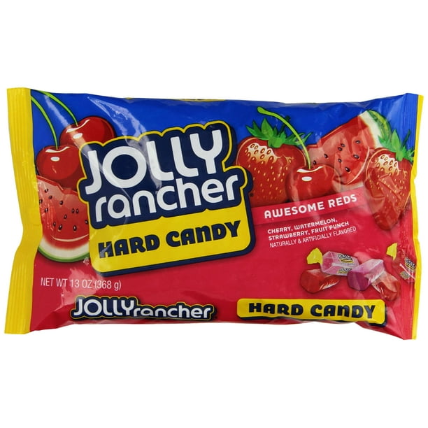 Jolly Rancher Awesome Reds Hard Candy Assortment Bag, 13 Ounce (Pack of