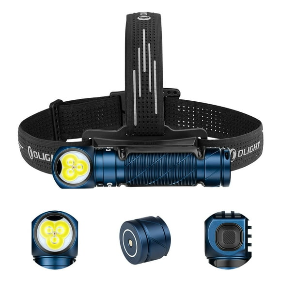 Linterna frontal OLIGHT Perun 3 recargable 3000LM azul