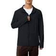 thumbnail image 3 of Bcfgryg Men's UPF 50+ Sun Outdoor Lightweight Full Zip Hoodie Jacket Long Sleeve Fishing Hiking Performance Shirt Big and Tall Men's Shirts, 3 of 3