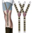 thumbnail image 1 of HSHDLDF Y-Style Shirt Stays Men Non-Slip Locking Clamps Adjustable Elastic Straps, 1 of 7