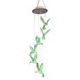 thumbnail image 2 of Color sor que cambia el decoración del jardín del hogar de luz del carillón del colibrí Baoblaze Hummingbird Wind Chime Lights, 2 of 8