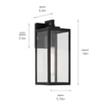 thumbnail image 2 of Kichler Lighting - Branner - 1 Light Small Outdoor Wall Mount In Traditional, 2 of 4