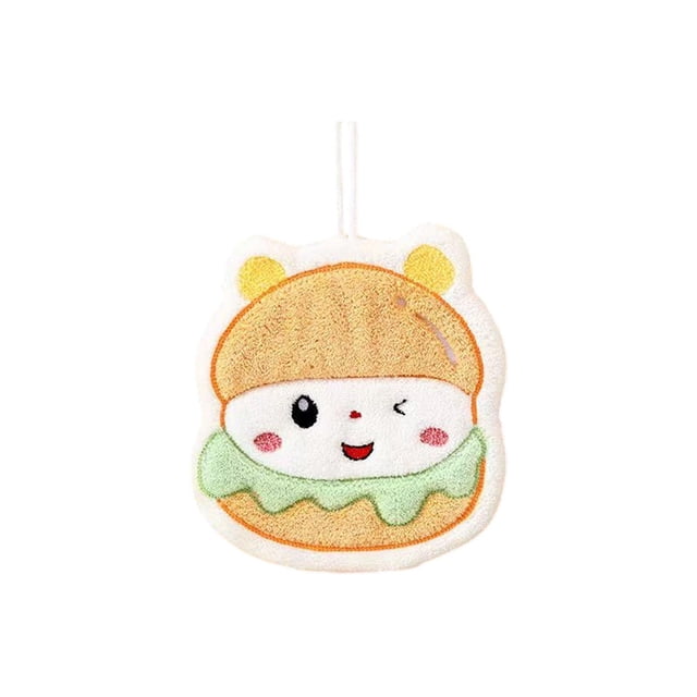 Toallas de Mano de Cocina 22.5x21.5cm Lavavajillas para Cocina Hornear-Tema Absorbente Seco Rápido
