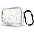 thumbnail image 1 of AirPods Pro Case, AirPods Pro Case, Colorful Confetti Clear Case Design with Luxe Metal Ring Shockproof Protective Cover Case for AirPods Pro, 1 of 7