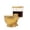 Gold-1pc#005, variant on Toilet-Shaped Ramen Bowl Set with Detachable Drink Reservoir & Straw – Novelty Ceramic Noodle Bowl for Students, Office Workers, and Party Hosts – Fun 2-in-1 Eating & Sipping Design