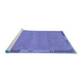 thumbnail image 2 of Ahgly Company Machine Washable Indoor Rectangle Abstract Blue Modern Area Rugs, 2' x 3', 2 of 4