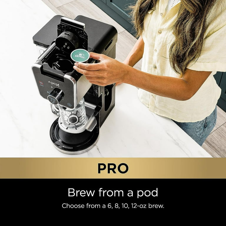 Ninja CFP201 DualBrew 12-Cup Drip Single-Serve Coffee Maker