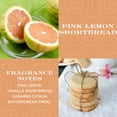 thumbnail image 3 of Pink Lemon Shortbread Candle, 3 of 7