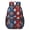 Football and Basketball, variant on Football and Basketball Red Pattern 17" School Backpacks for Teens,Waterproof Oxford Fabric,S-Shape Padded Straps for School,Travel,Hiking,Camping
