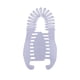 thumbnail image 2 of BRIGHTFUFU 4 peinetas de plástico entrelazadas con forma de banana para mujer, pasadores de dos lados, coletas alargadas, accesorios para niñas., 2 of 7