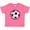 Hot Pink, variant on Inktastic Soccer Player Girls Sports Ball Girls Toddler T-Shirt