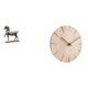 thumbnail image 1 of Escultura elegante con reloj de pared de madera , decoración artística Feng Shui para salas de estar, oficinas y restaurantes., 1 of 8