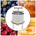 thumbnail image 3 of Wildnix Stainless Steel Press Extractor, Manual Juice and Honey Extractor, Large Capacity 532.6 Oz, Ergonomic Handle, Easy to Clean, Stable for Home or Commercial Use, 3 of 6