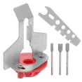 thumbnail image 1 of Shisuyan Sharpening Wheel Chainsaw File Adapter Red Emery 1 Set 2.8x2.4x2 In, 1 of 9