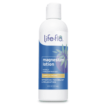 Life-flo Magnesium Lotion, Vanilla Scent - Relief and Relaxation with Magnesium Chloride from the Zechstein Seabed - Dermatologist Tested, Hypoallergenic, 60-Day Guarantee, Not Tested on Animals 8oz