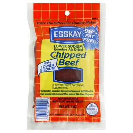 Esskay Chipped Beef Lower Sodium, 3.0 OZ