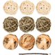 thumbnail image 1 of Juego de 9 piezas de pelotas para animales pequeños, juguetes masticables con ruedas, juguetes masticables para conejos, juguetes masticables para cobayas, juguetes masticables para chinchillas, pelo, 1 of 5