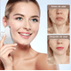 thumbnail image 4 of Kit 3 Piezas Guasha Facial Acero Inoxidable Para  Masajes Cuello Modelo Plata, 4 of 4