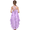 Purple, variant on Girls Dress Floral Lace Hi-lo Strap Summer Sundress Princess 6 Years