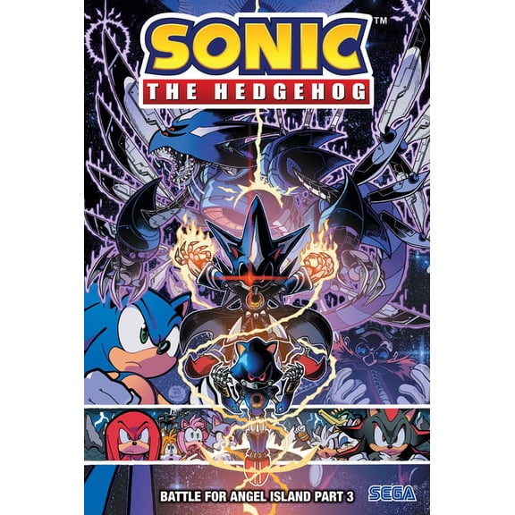 Collectible Sonic the Hedgehog Set 2 Battle for Angel Island Part 3, (Hardcover)