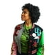 thumbnail image 4 of Peluca de disfraz Seasonal Visions Warriors Afro negra para adultos, 4 of 6