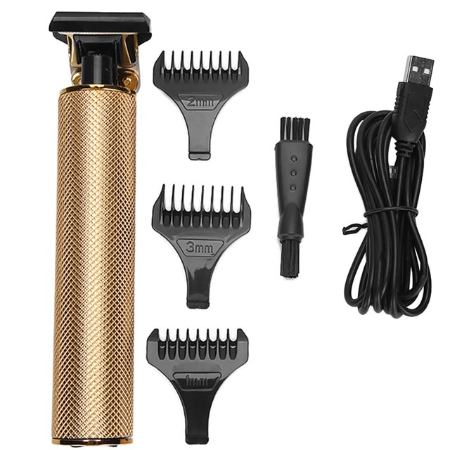 Cortadora de pelo eléctrica para salón de peluquería, máquina cortadora de pelo de barba inalámbrica profesional