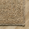 thumbnail image 4 of Rugs USA Juniper Tiled Jute Area Rug, 5' x 8', Christie Natural, 4 of 9