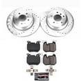 thumbnail image 3 of PowerStop Rear Z23 Evolution Sport Carbon-Fiber Ceramic Brake Pad and Drilled & Slotted Rotor Kit Fits: BMW Select Models K5688, 3 of 10
