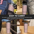 thumbnail image 7 of Christmas 30oz Handheld Travel Tumbler with Handle – Double Wall Stainless Steel Insulated Cup, Flip Straw Lid, Leak-Proof & BPA-Free for Hot and Cold Drinks – Durable Coffee & Juice Mug Black, 7 of 7