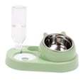 thumbnail image 1 of Comedero para Perros, Dobles de Acero Inoxidable para Cachorros Y Gatos, para Alimentos, Sunnimix dispensador de agua para gatos, 1 of 7