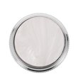 thumbnail image 4 of Short Button Buckle Piston Button Snap Press Cover Trumpet Musical Instrument Accessory (White Shell), 4 of 5