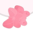 thumbnail image 5 of Unique Bargains Butterfly Makeup Brush Cleaning Mat 1 Pc Pink, 5 of 6