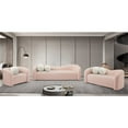 thumbnail image 6 of Meridian Furniture Kali Pink Faux Shearling Teddy Fabric Chair, 6 of 15