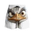 thumbnail image 4 of Gamivast Swim Trunks for Men Funny Graphic Swim Shorts Beach Shorts Quick Dry Lightweight Drawstring Summer Swimwear with Pockets Novelty Design, 4 of 6