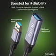 thumbnail image 2 of Cable de extensión USB 3.0 GEARit de 6 m con amplificador activo, 2 of 8