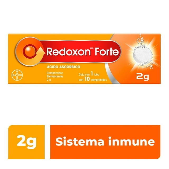 Redoxon Forte tubo con 10 tabletas efervescentes vitamina C