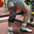 thumbnail image 3 of Knee Support Professional Protectives Sports Knee Pad Outdoor Running Knee Pads Green L, 3 of 7