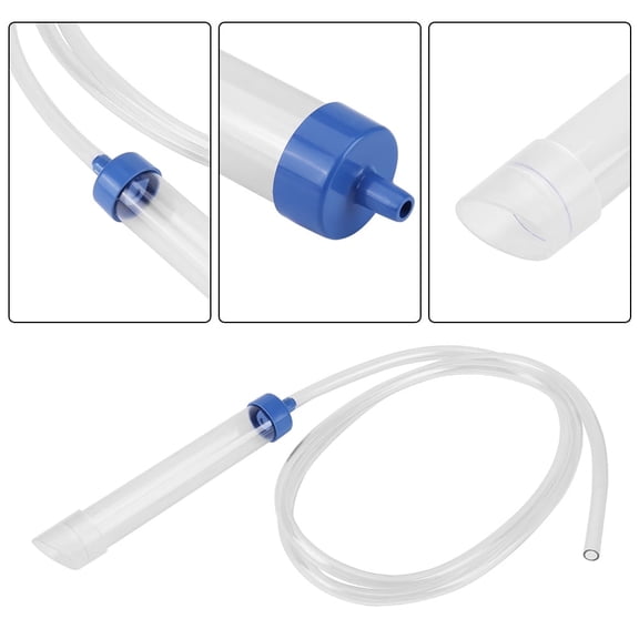 Tebru Aquarium Manual Water Changer Gravel Cleaner Siphon Tube Fish Tank Cleaning Tool, Aquarium Cleaning Tool,Aquarium Water Changer