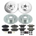 thumbnail image 3 of PowerStop Front and Rear Z23 Evolution Sport Carbon-Fiber Ceramic Brake Pad and Drilled & Slotted Rotor Kit Fits: MERCEDES-BENZ Select Models K8103, 3 of 10