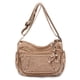 thumbnail image 3 of Bolso bandolera de otoño para mujer, de gran capacidad, estilo retro, con múltiples bolsillos, ligero, estilo literario y casual, para mediana edad, 3 of 5