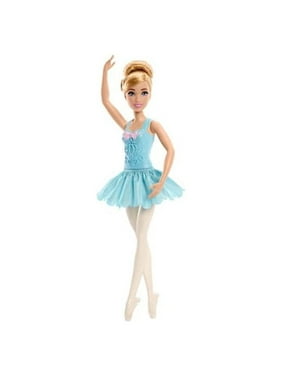 Disney Princess Ballerina Cinderella Fashion Doll with Posable Arms and Legs