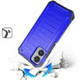 thumbnail image 3 of For AT&T Propel 3 5G U656AA Premium Tough Hybrid Cell Phone Cover Case - PTF Blue, 3 of 6