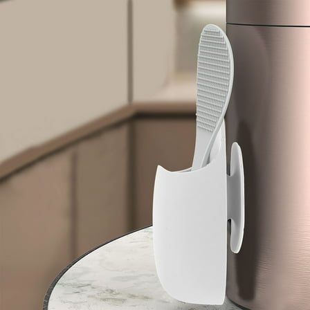 WEAVILUX Toothbrush Shower Holder Grey Silicone 2Pcs