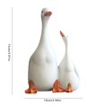 thumbnail image 3 of Xuewenshw et Enfant Décoration de Cour Micro Ornements Animal Statue en Résine Abstraite, 3 of 6
