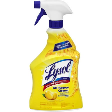 LYSOL All-Purpose Cleaner, Lemon Breeze, 32 Fl Oz